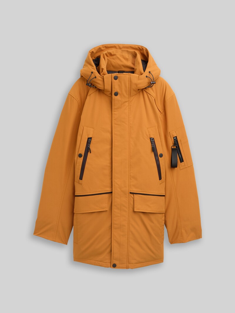 Tom Tailor Arctic Parka mit abnehmbarer Kapuze - Peanut Butter Brown