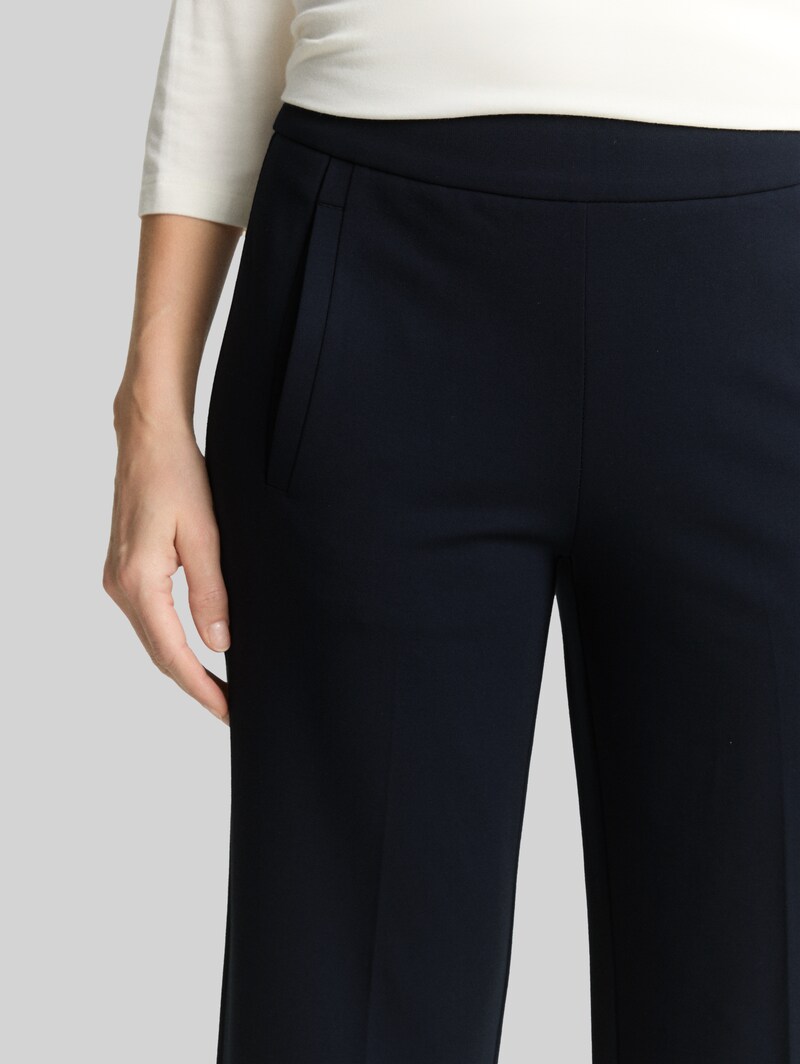Tom Tailor TTMIA STRAIGHT Cropped Hose - Sky Captain Blue