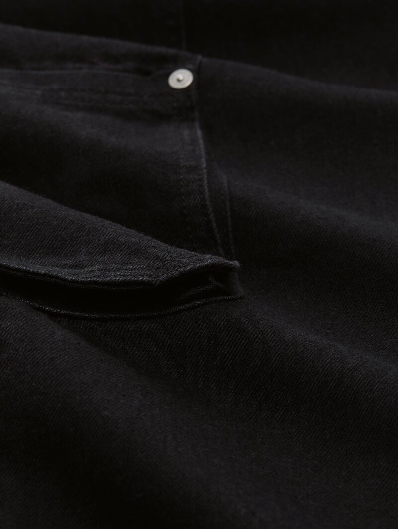 Tom Tailor TTWAYLEN RELAXED Cargo Jeans - Dark Stone Black Black Denim