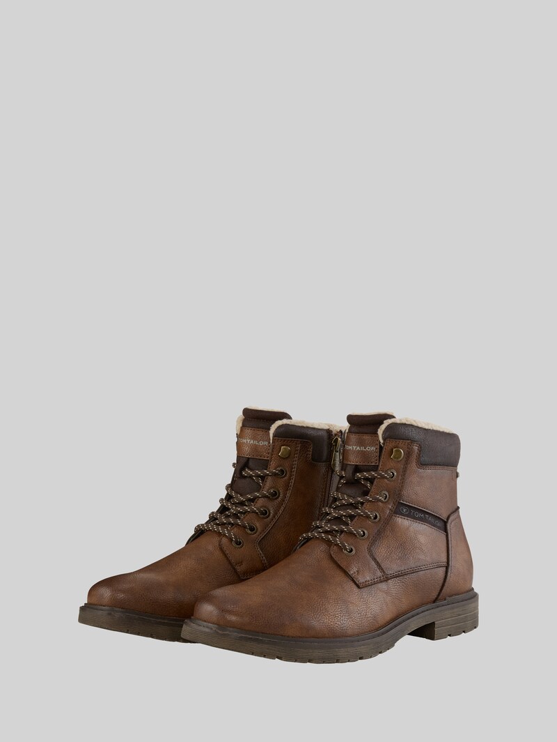 Tom Tailor Wasserdichte Stiefeletten mit Fütterung - Rust