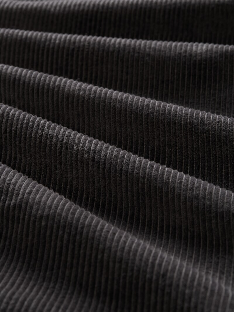 Tom Tailor Relaxed Fit Cordhose - Coal Grey