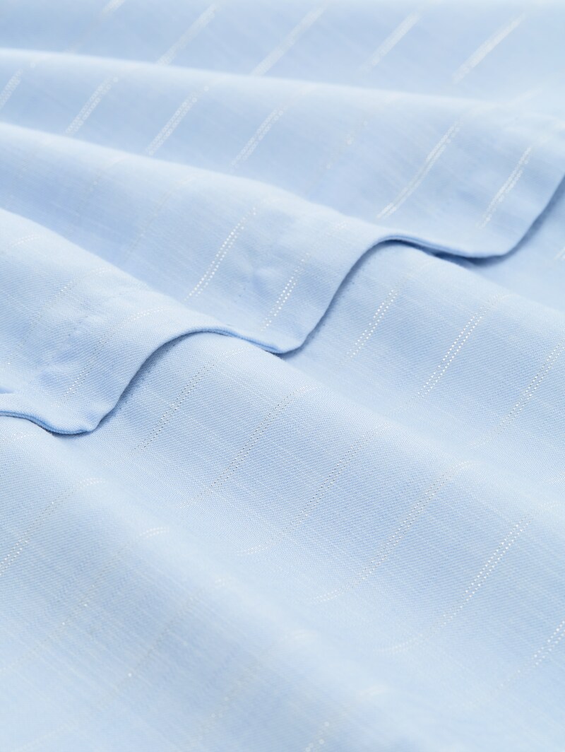 Tom Tailor Bluse mit Streifen in Glitzer-Optik - Blue Pinstripe With Lurex