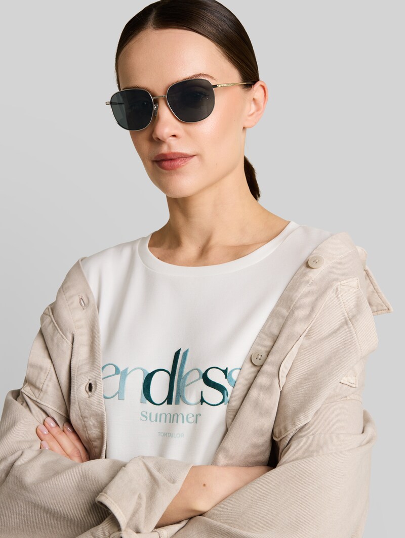 Tom Tailor Karree Sonnenbrille UV400 - Gold