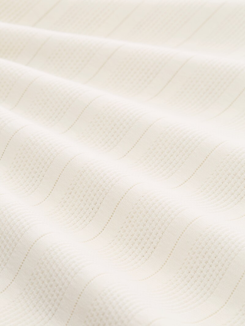 Tom Tailor T-Shirt aus Baumwolle - Wool White
