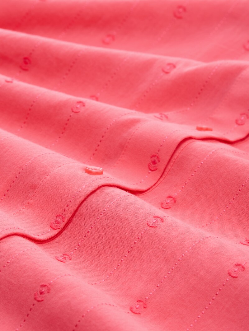Tom Tailor Loose Fit Bluse - Soft Coral Pink