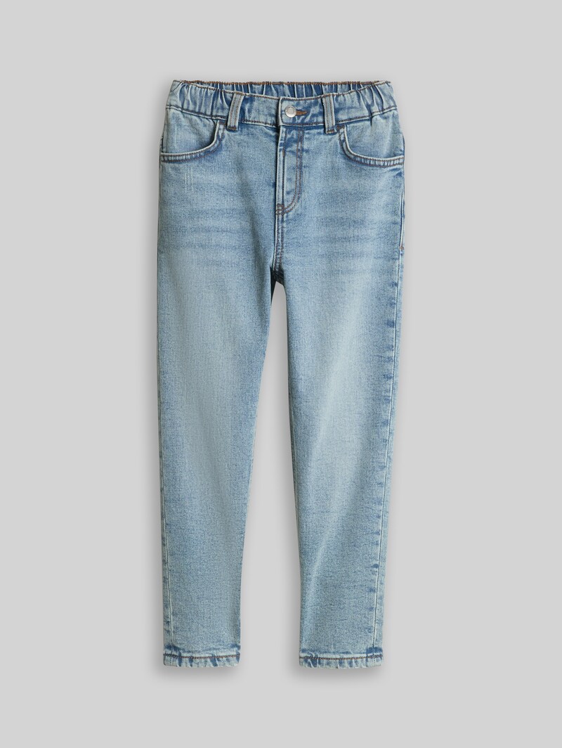 Tom Tailor Relaxed Jeans mit Stretch - Used Light Stone Blue Denim