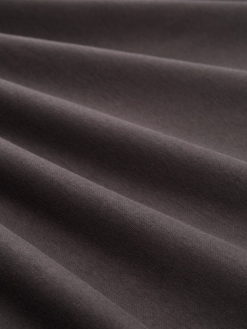 Tom Tailor Sweatshirt mit Logo-Print - Tarmac Grey