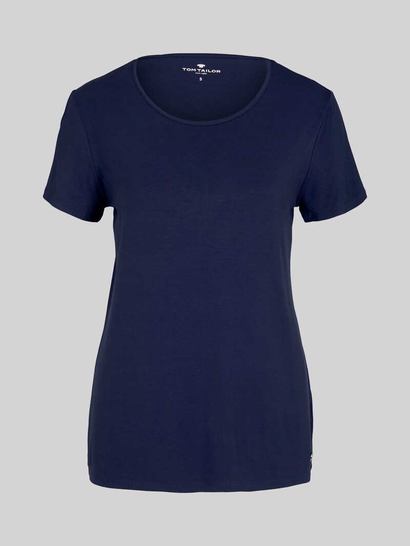 Tom Tailor Pyjama-T-Shirt - Dark Blue Uni