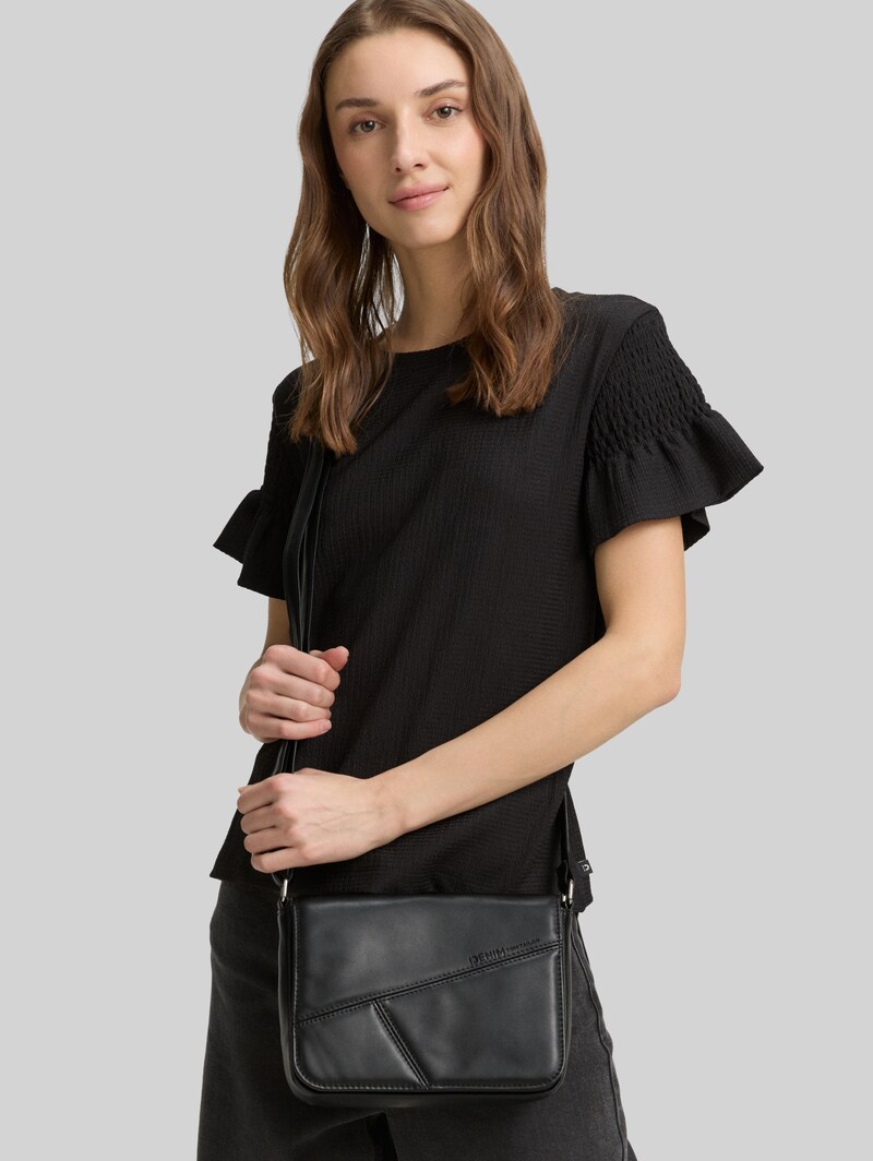 Tom Tailor TTMILLA S Umhängetasche mit Umschlag - Schwarz / Black