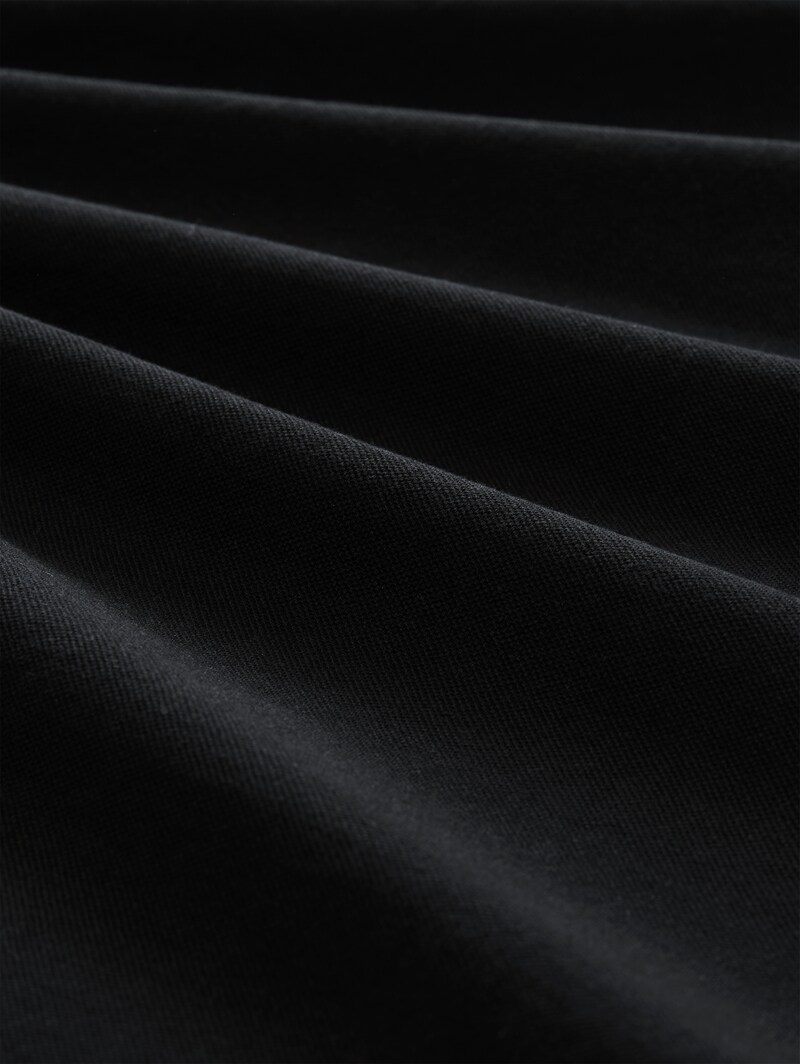 Tom Tailor Piqué Poloshirt mit Logo-Stickerei - Black