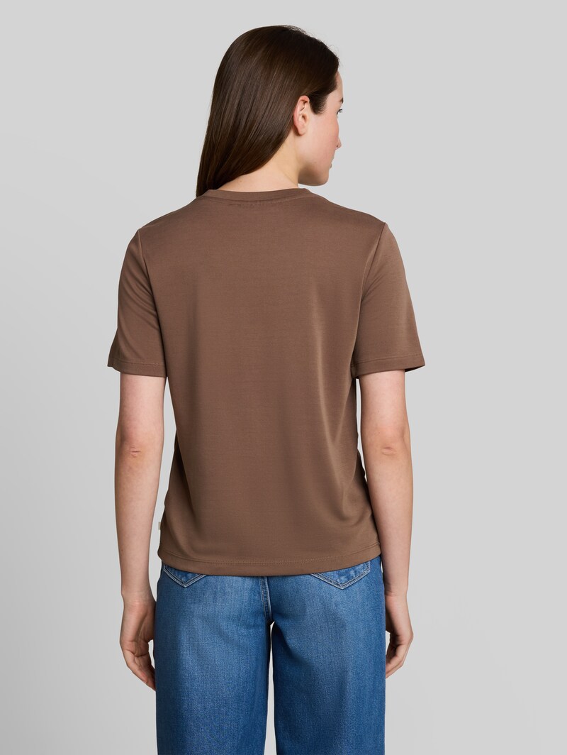 Tom Tailor Loose Fit T-Shirt - Coffee Brown