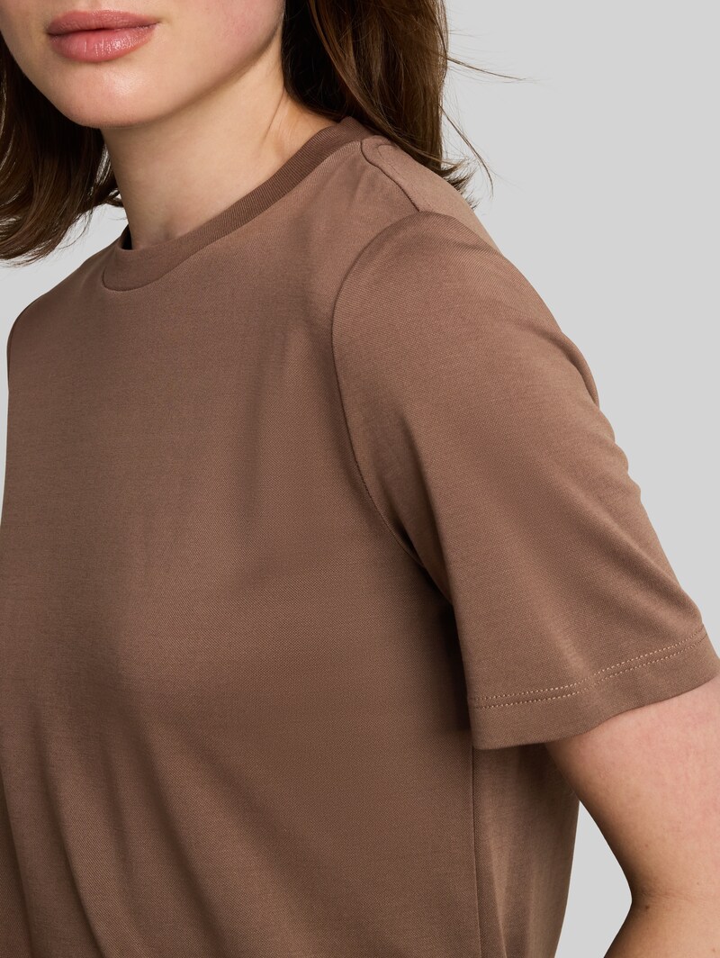 Tom Tailor Loose Fit T-Shirt - Coffee Brown