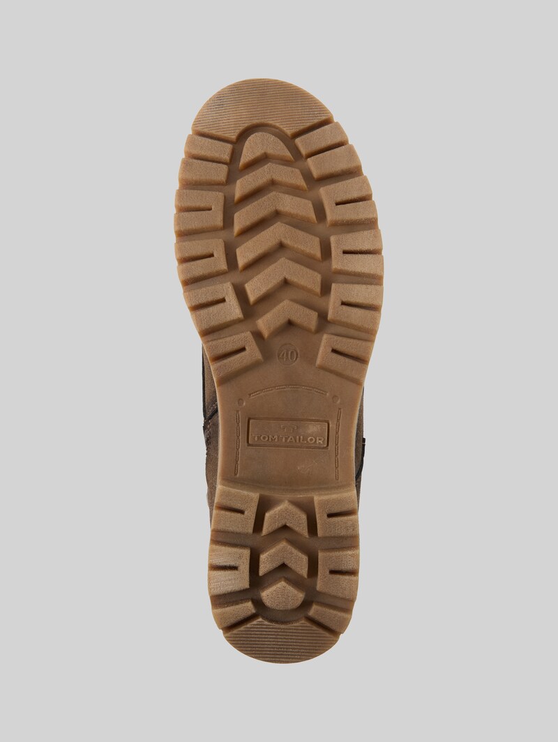 Tom Tailor Wasserfeste Stiefel mit Schnallen-Detail - Brown
