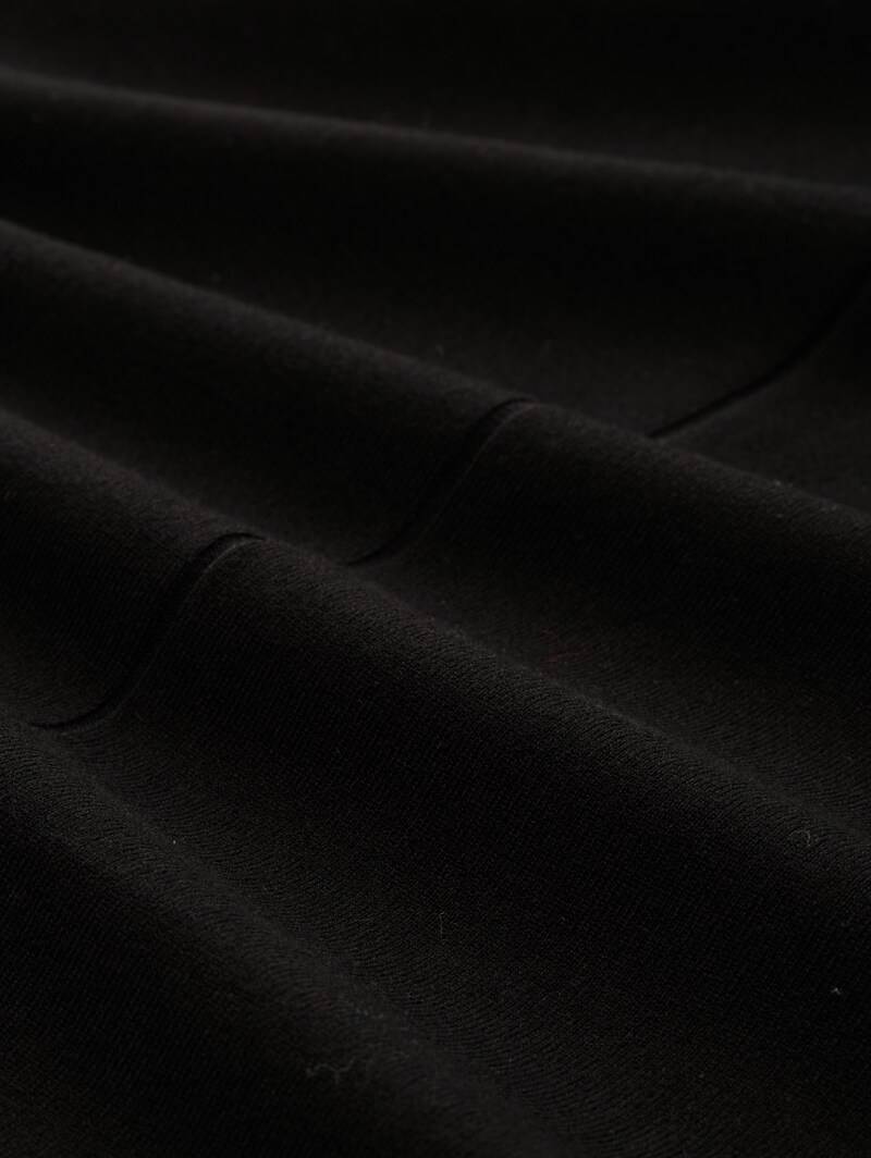 Tom Tailor Fitted Midi-Kleid mit Gürtel - Deep Black