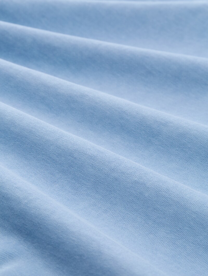 Tom Tailor Sweatshirt im Used-Look - Pale Blue