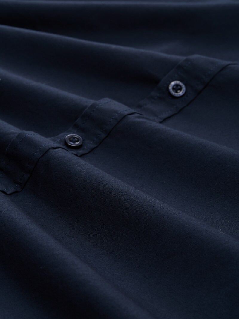 Tom Tailor Regular Fit Hemd mit Stretch - Sky Captain Blue