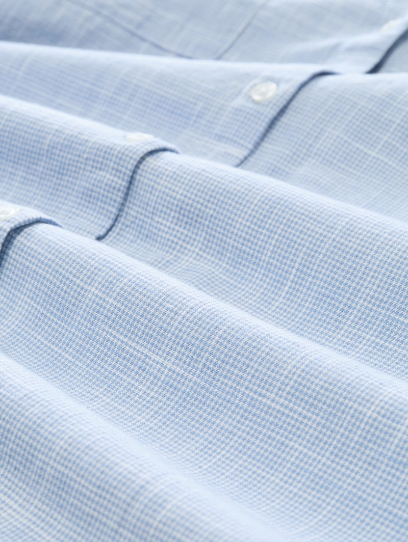 Tom Tailor Plus Size - Bluse mit Brusttaschen - Dreamy Blue