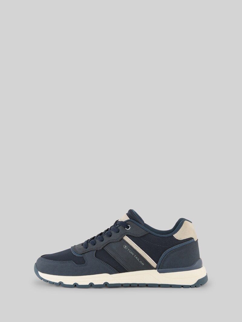 Tom Tailor Sneaker mit Mesh-Einsatz - Navy