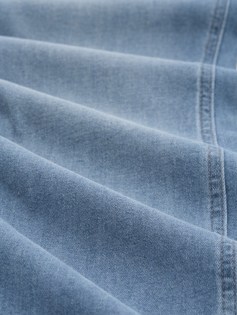 Tom Tailor TTLENE SLIM Jeans mit Stretch - Blue Grey Denim