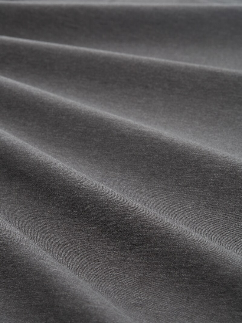 Tom Tailor Basic T-Shirts im 2er-Pack - Dark Grey Melange