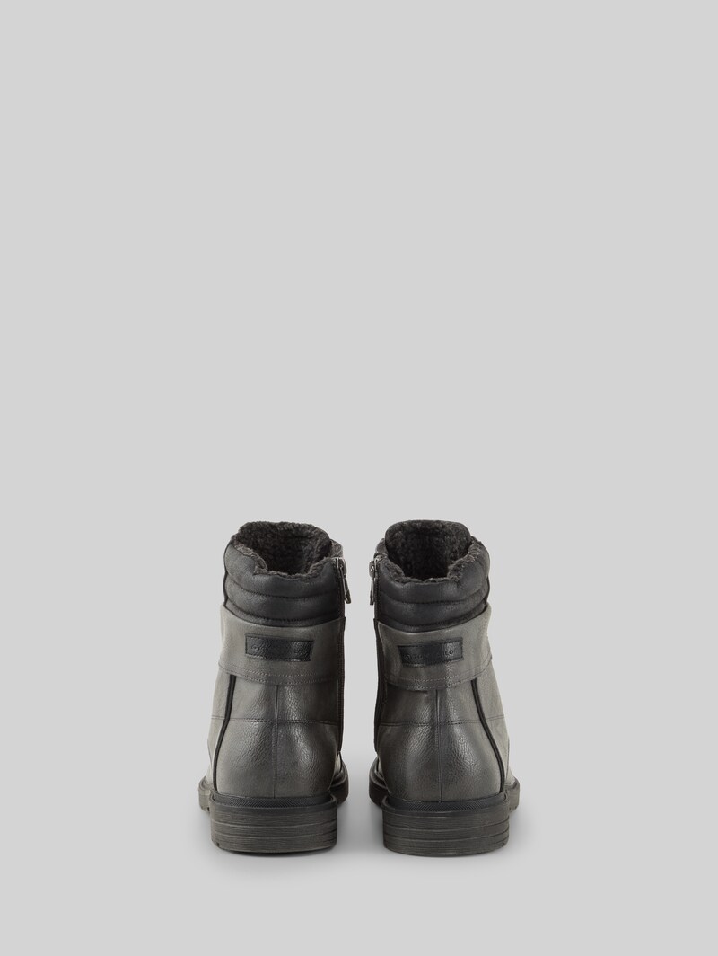 Tom Tailor Wasserdichte Stiefeletten mit Fütterung - Coal Tom Tailor Wasserdichte Stiefeletten mit Fütterung - Coal