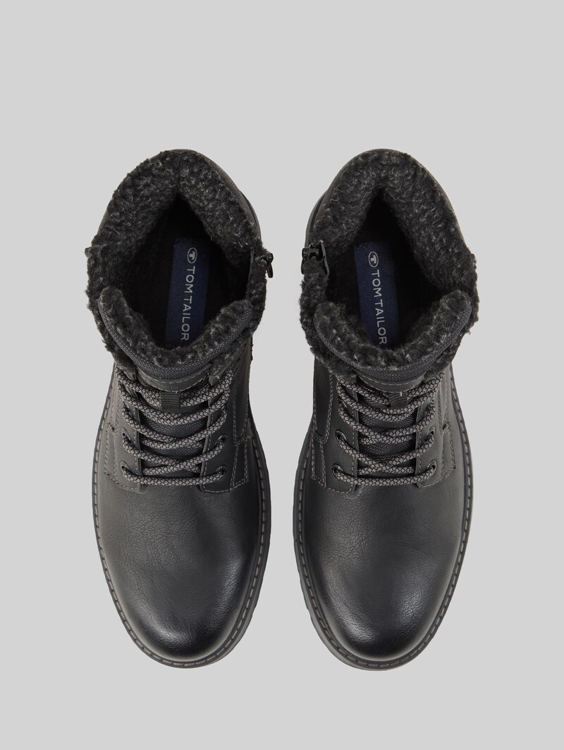 Tom Tailor Gefütterte Stiefel - Black