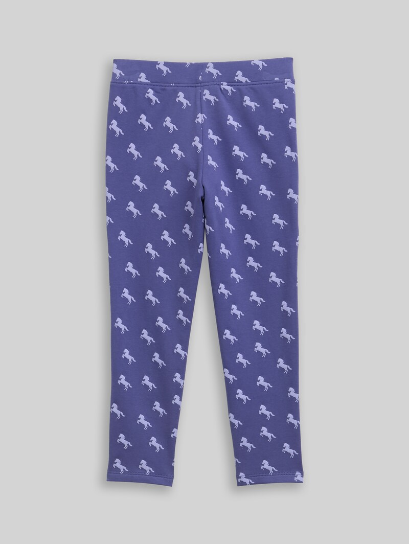 Tom Tailor Leggings mit Allover-Print - Dark Blue Horse Print Tom Tailor Leggings mit Allover-Print - Dark Blue Horse Print
