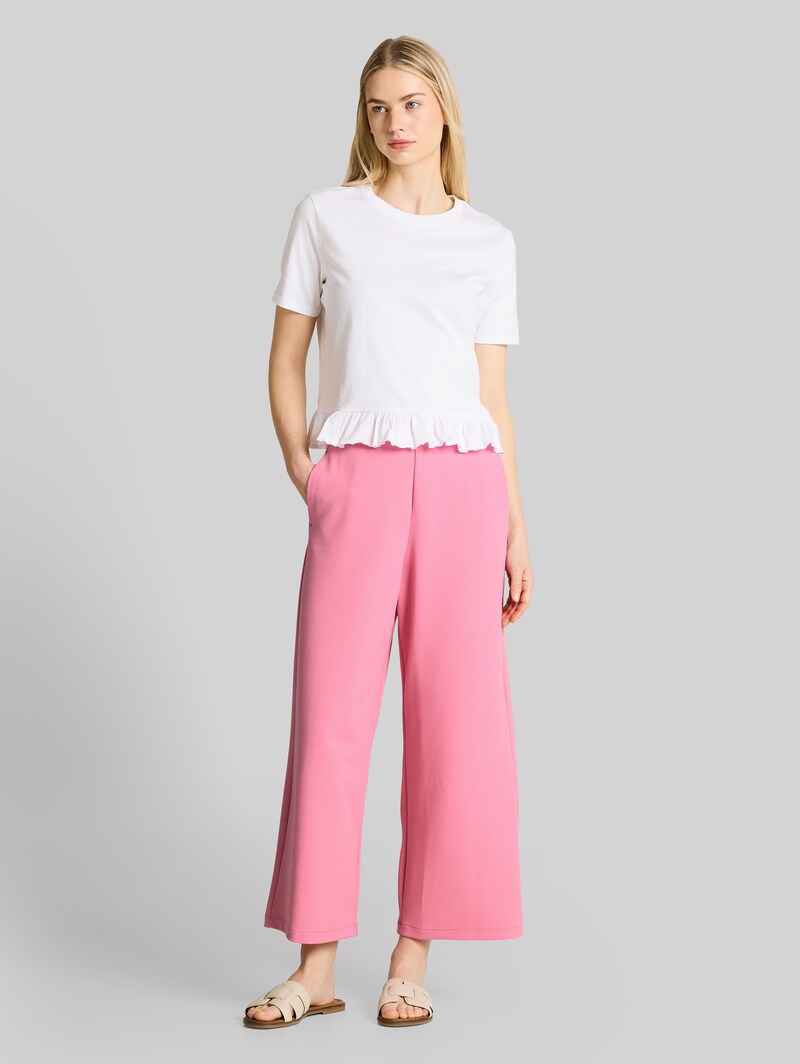 Tom Tailor High Waist Culotte Hose - Soft Blush Rose