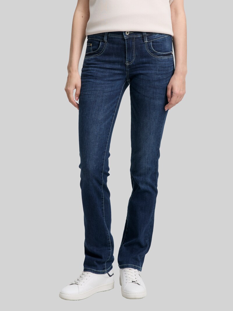 Tom Tailor TTALEXA STRAIGHT Jeans - Dark Stone Wash Denim
