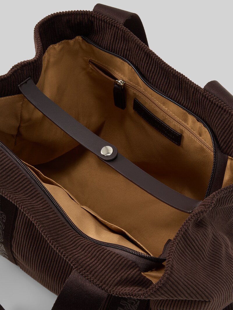Tom Tailor TTCORTINI L Shopper mit Anhänger - Dark Brown
