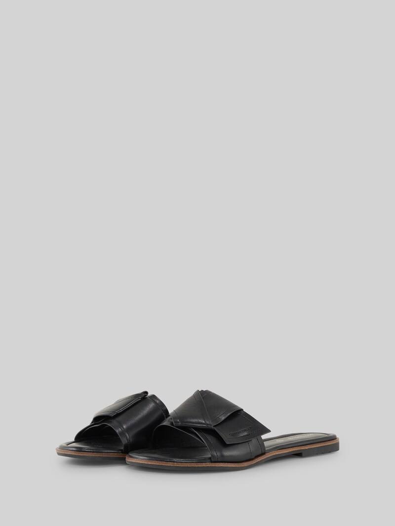Tom Tailor Flache Sandalen mit Schleifen-Detail - Black