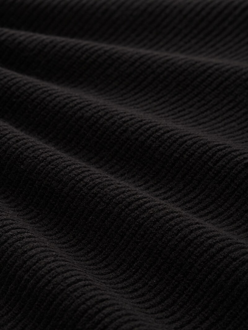 Tom Tailor Oversize Rollkragenpullover - Deep Black
