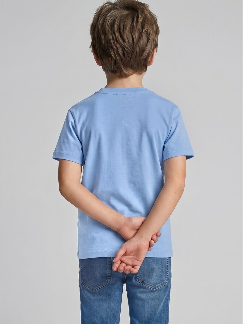 Tom Tailor Oversize T-Shirt mit Peanuts-Print - Light Blue
