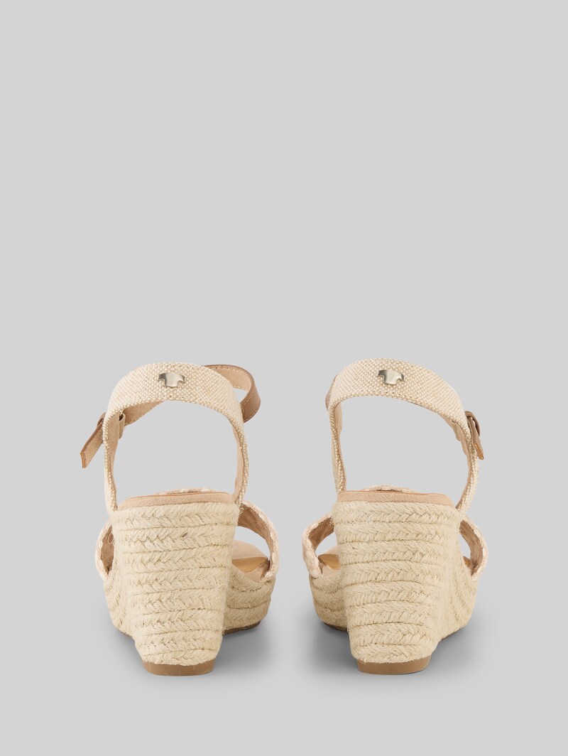 Tom Tailor Sandalen mit Keilabsatz - Offwhite-sand Tom Tailor Sandalen mit Keilabsatz - Offwhite-sand