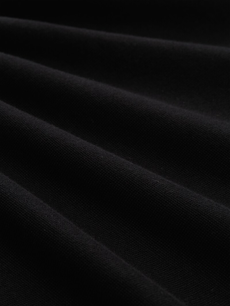 Tom Tailor Rollkragenpullover aus Baumwolle - Black