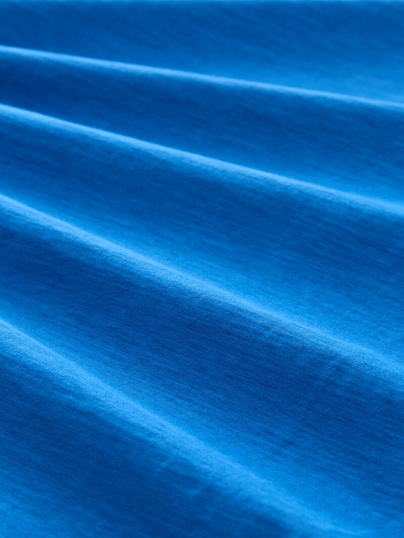 Tom Tailor T-Shirt mit Stickerei - Surf Blue