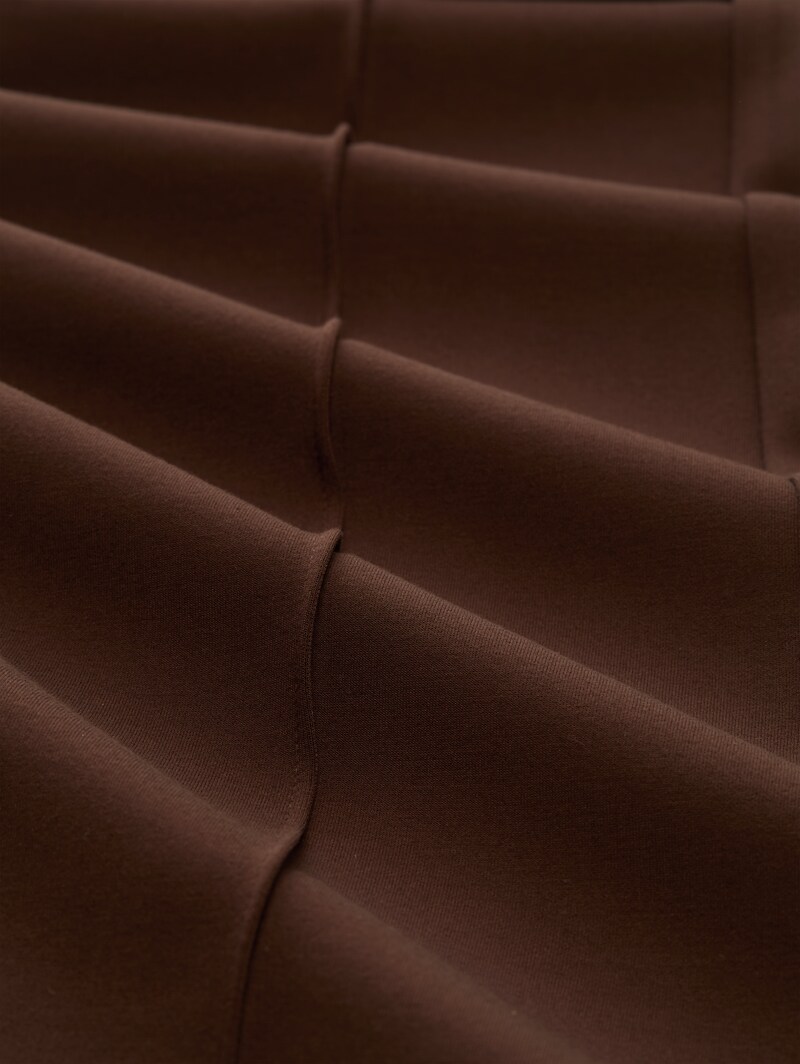 Tom Tailor Flared Treggings Hose - Java Dark Brown