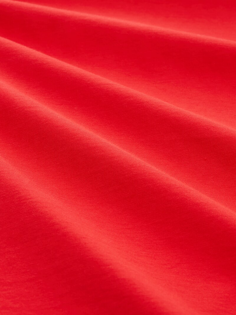 Tom Tailor T-Shirt mit Print - Brilliant Red