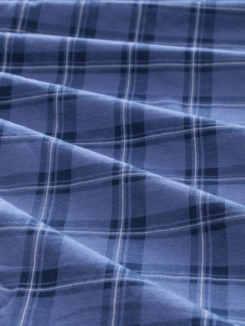 Tom Tailor Pyjama-Set mit Karomuster - Blue-medium-check