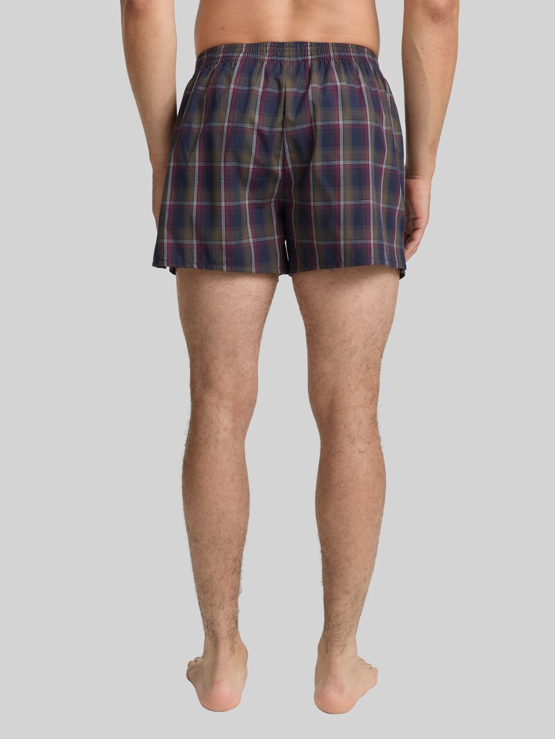 Tom Tailor Kurze Boxershorts im 2er-Pack - Blue-dark-check Tom Tailor Kurze Boxershorts im 2er-Pack - Blue-dark-check