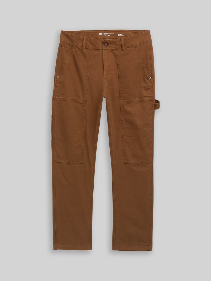 Tom Tailor TTLOOSE Hose im Utility-Look - Golden Clay