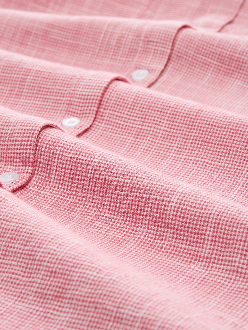 Tom Tailor Plus Size - Bluse mit Brusttaschen - Berry Red