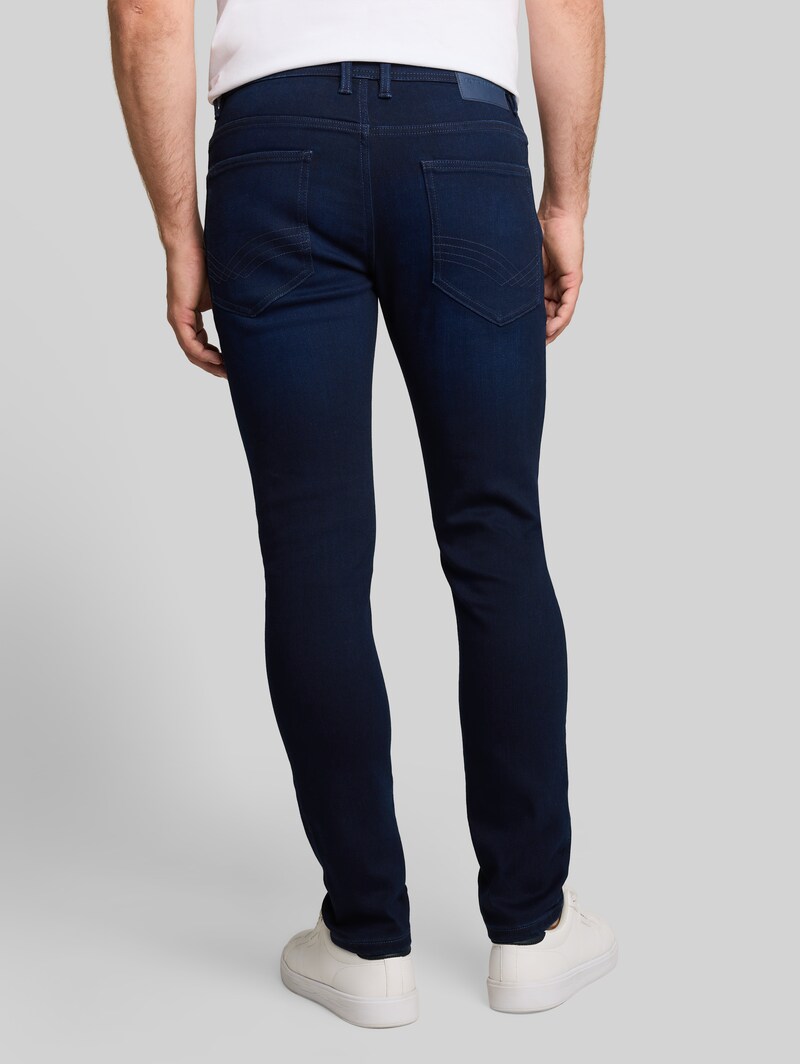Tom Tailor TTTROY SLIM Jeans - Blue Black Denim