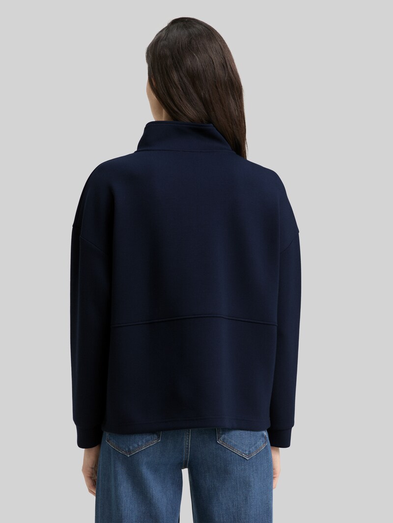 Tom Tailor Scuba Troyer Sweatshirt - Lunar Eclipse