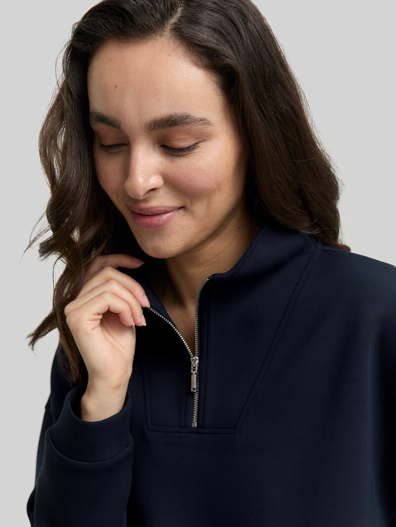 Tom Tailor Scuba Troyer Sweatshirt - Lunar Eclipse