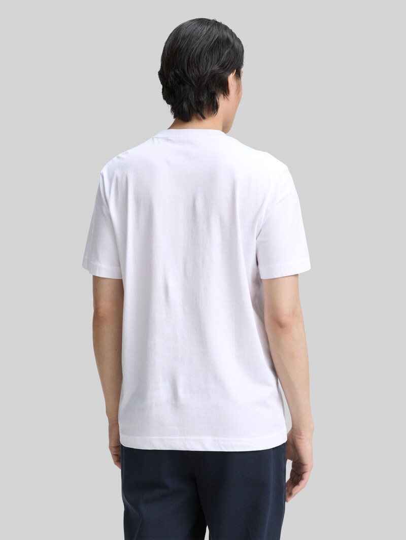 Tom Tailor T-Shirt mit Fotoprint - White