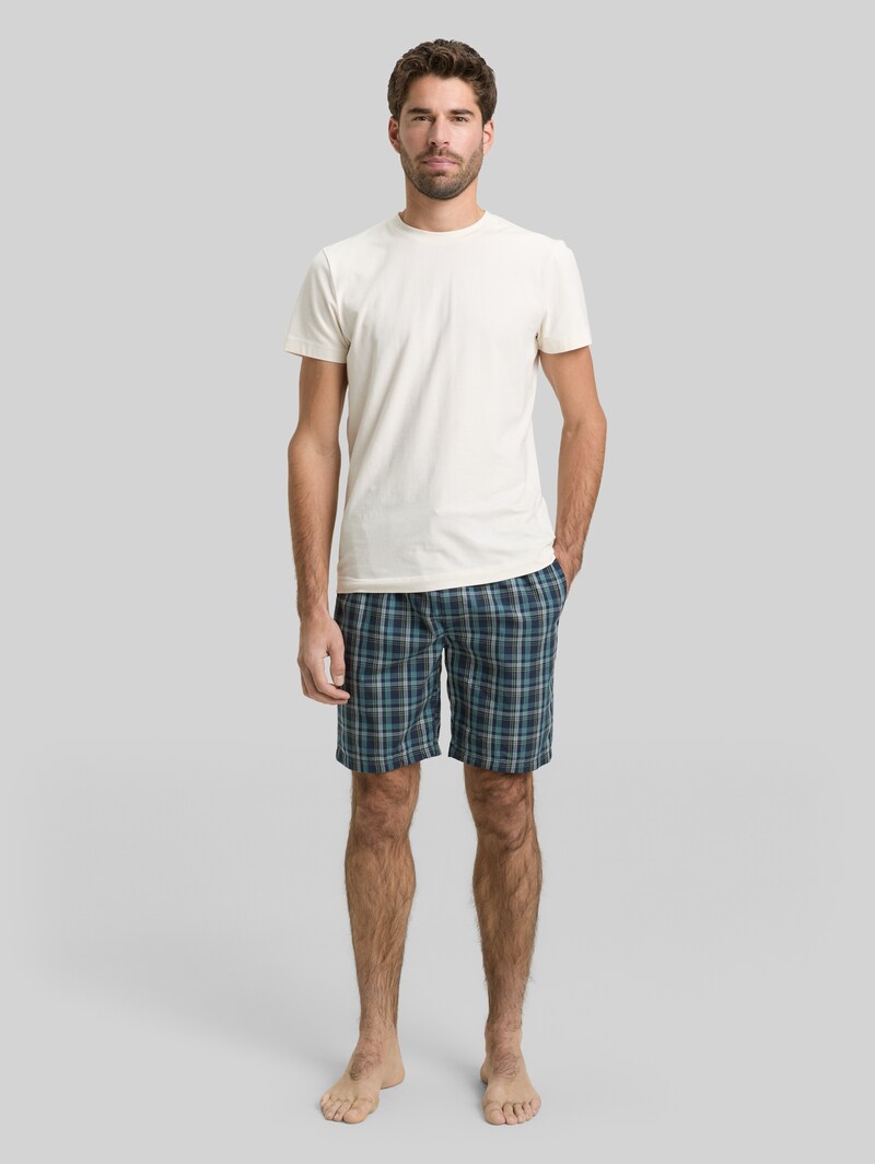 Tom Tailor Boxershorts mit Karomuster - Blue-medium-check
